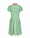 Зеленое платье с ажурным воротником Ermanno Scervino | Фото 2