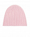 Розовая шапка с логотипом из страз Chobi | Фото 2