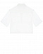 Белая рубашка с короткими рукавами Balmain | Фото 2