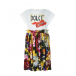 Трикотажное платье с цветочным принтом Dolce&Gabbana | Фото 1