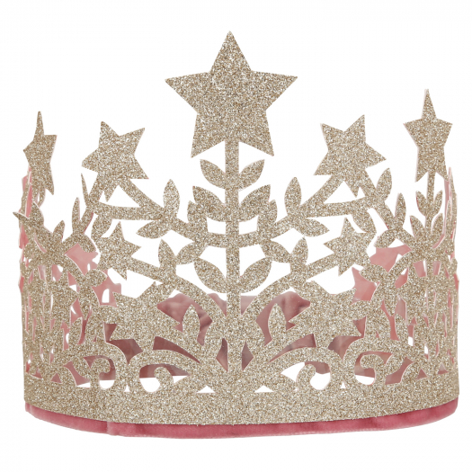 Корона &quot;Блестящие звезды&quot;, ткань Meri Meri | Фото 1