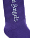 Фиолетовые носки с логотипом  | Фото 2
