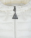 Белое пальто-пуховик Moncler | Фото 3