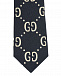 Синий галстук с логотипом GUCCI | Фото 2