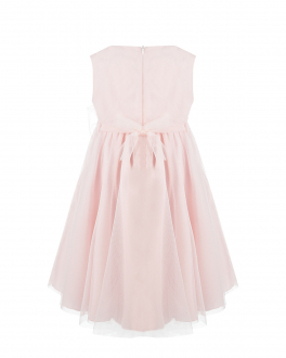 Розовое платье с бантом на поясе Aletta Розовый, арт. HP22095-60 742 | Фото 2