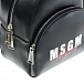 Черный рюкзак с белым логотипом, 21x17x10 см MSGM | Фото 6