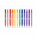 Набор двусторонних цветных стираемых фломастеров, 12 шт OOLY | Фото 5
