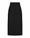 Черная юбка с разрезом MSGM | Фото 6