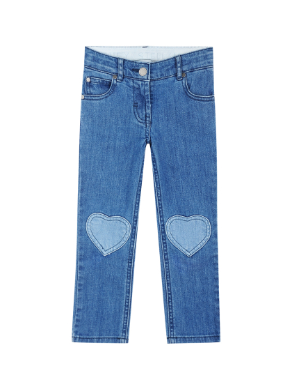 Slim fit джинсы с аппликацией и вышивкой Stella McCartney | Фото 1
