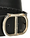 Ремень с пряжкой-лого, черный TWINSET | Фото 3