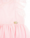 Розовое платье с вышивкой Tartine et Chocolat | Фото 4