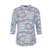 Блуза с акварельным принтом Pietro Brunelli | Фото 1