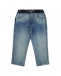 Regular fit джинсы с эластичным поясом Emporio Armani | Фото 1