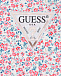 Хлопковая футболка с цветочным принтом Guess | Фото 3