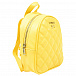 Желтый стеганый рюкзак, 18х19х8 см Guess | Фото 2
