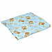 Голубое одеяло с принтом &quot;медвежата&quot;, 74x68 см Moschino | Фото 2