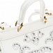 Белая сумка с серебристым логотипом, 17x11x8 см Dolce&Gabbana | Фото 6