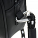 Черная сумка с ремешком-троссом, 19x14x6 см  | Фото 6