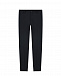 Черные трикотажные брюки Dal Lago | Фото 2