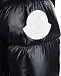 Черный длинный пуховик с капюшоном Moncler | Фото 3