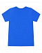 Синяя футболка с принтом &quot;медведь-бейсболист&quot; Moschino | Фото 2