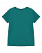 Комплект с принтом мяча и логотипом футболка + бермуды, зеленый Bikkembergs | Фото 3