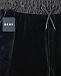 Черные спортивные брюки из вельвета  | Фото 3