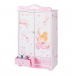 Бело-розовый гардеробный шкаф для куклы &quot;Мария&quot;  | Фото 1