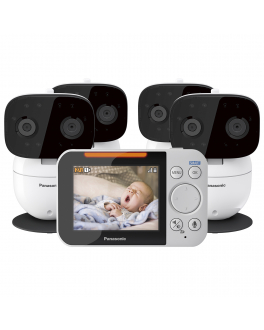 Видеоняня KX-HN3002-X4 (4 камеры) Panasonic , арт. KX-HN3001-X4 | Фото 1