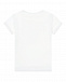 Белая футболка с логотипом из пайеток Guess | Фото 2