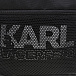 Черный рюкзак с логотипом, 40x23x10 см Karl Lagerfeld kids | Фото 5