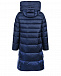 Синее стеганое пальто ADD | Фото 2