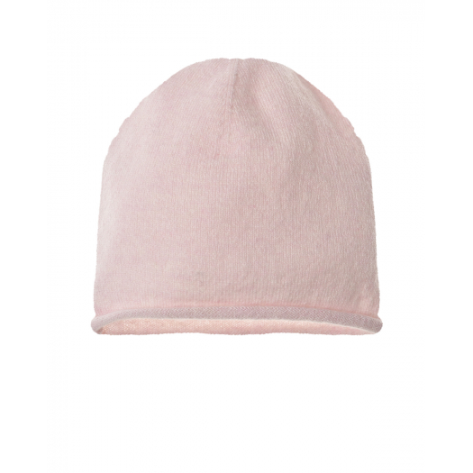 Розовая шапка из шерсти и кашемира Per te | Фото 1