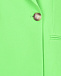Двубортный жакет салатового цвета ALINE | Фото 9