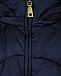 Стеганое пальто с широким поясом Monnalisa | Фото 4