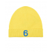 Желтая шапка с вышитым лого MM6 Maison Margiela | Фото 1