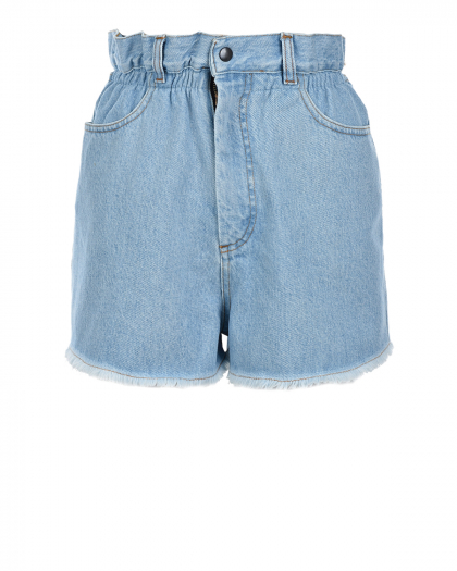 Джинсовые шорты на резинке Forte dei Marmi Couture | Фото 1