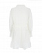Белое платье с кружевной вышивкой  | Фото 3
