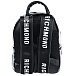 Черный рюкзак из эко-кожи 20x23x15 см  | Фото 3