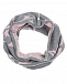 Серый шарф с розовыми звездами Catya | Фото 3