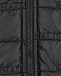 Черная стеганая куртка-бомбер Monnalisa | Фото 3
