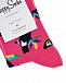 Розовые носки с принтом &quot;туканы&quot; Happy Socks | Фото 2