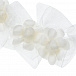 Белый ободок с декоративными цветами Aletta | Фото 4