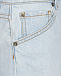 Джинсовые шорты с отделкой из перьев TWINSET | Фото 8