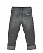 Серые джинсы с потертостями Emporio Armani | Фото 2