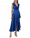 Синее платье с воланом Pietro Brunelli | Фото 6