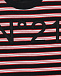 Толстовка в полоску с лого No. 21 | Фото 3