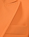 Оранжевый однобортный пиджак MSGM | Фото 9