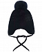 Шерстяная шапка с патчем &quot;Yes&quot; Il Trenino | Фото 2