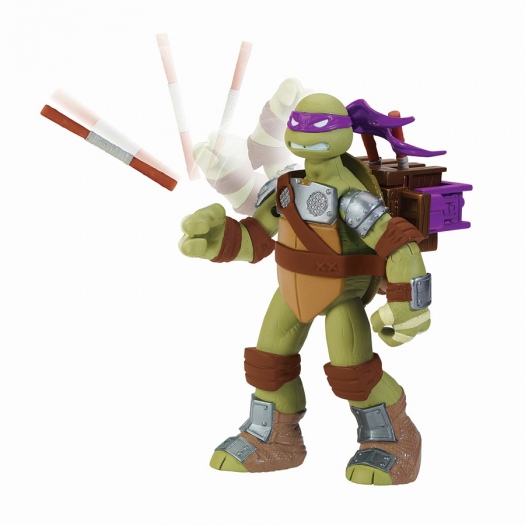 Фигурка TMNT Черепашки Ниндзя с метательным механизмом 15см в ассортименте  | Фото 1